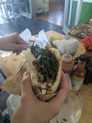  at Falafel Bar in Manuel Antonio