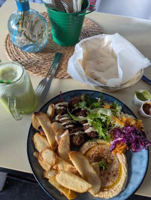  at Falafel Bar in Manuel Antonio