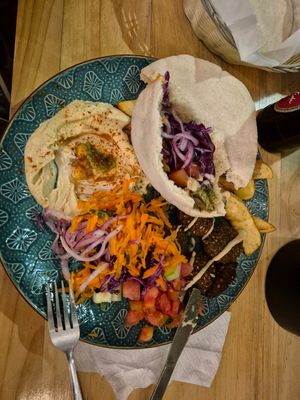  at Falafel Bar in Manuel Antonio