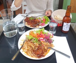 Plat du jour at Lion et Papillon in Tours