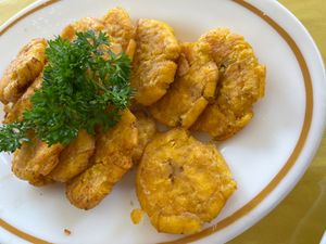 Plantains at Restaurante Los Hermanos in El Valle De Anton