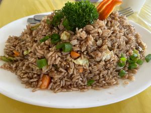 Arroz Frito de Vegetales (Fried Rice) at Restaurante Los Hermanos in El Valle De Anton