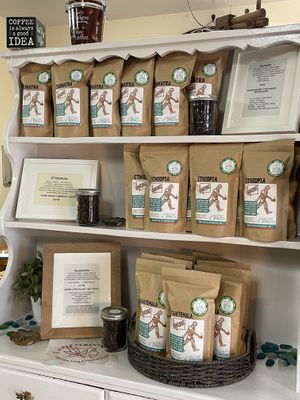 Roast their own coffee   at Bigfoot Coffee Roasters in Stevenson