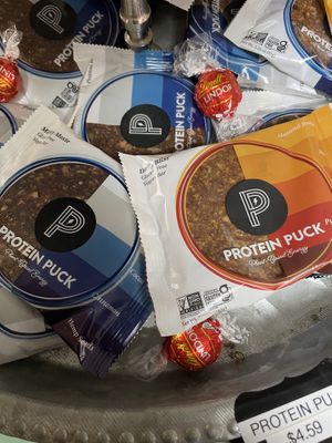 Vegan protein bars available   at Bigfoot Coffee Roasters in Stevenson