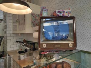 Inside at Antico Borgo Caffè in Turin