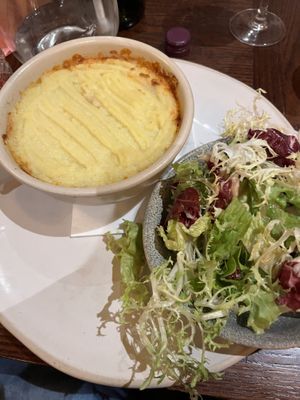 Bean chilli pie  at The Quill And Scholar in Lichfield