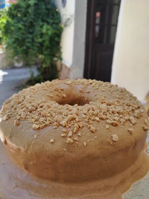 Queque de café y avellanas at Restaurante AY NI in Sucre