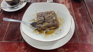 Peanut butter brownie  at Brunch de Salento in Salento