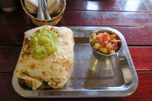 Vegetarian burity at Brunch de Salento in Salento