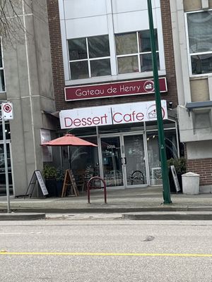 Restaurant exterior   at Gateau de Henry in Vancouver