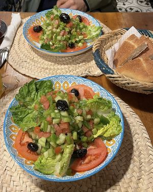 Salad   at Zaman Food in Marrakech