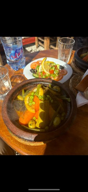 Absolutely amazing food, the prices were nice and the staff was super friendly.   at Zaman Food in Marrakech