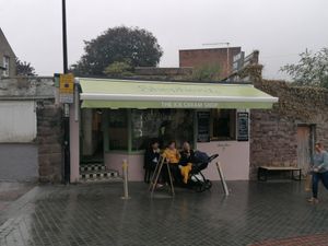 Shepherds Ice Cream Shop at Shepherds Ice Cream in Abergavenny