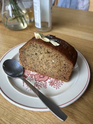 Divine banana bread   at Cornershop  in Johanneshov
