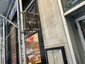 Front  at Le Cafe Coffee in New York City