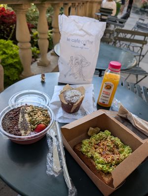  at Le Cafe Coffee in New York City