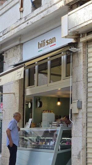 Flavours for vegan included peach, lavender, watermelon and mango. at Bili San - Home Made Natural Ice Cream in Split