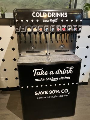 Free Refills - unheard of in Zürich!   at Swing Kitchen in Zurich