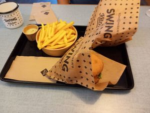 Pink at Swing Kitchen in Zurich