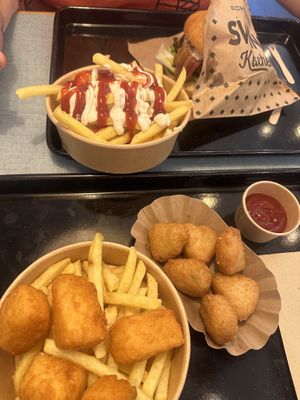 Tofish and Chips  at Swing Kitchen in Zurich