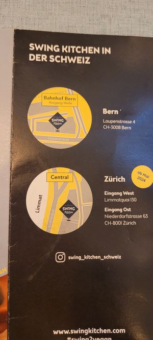  at Swing Kitchen in Zurich