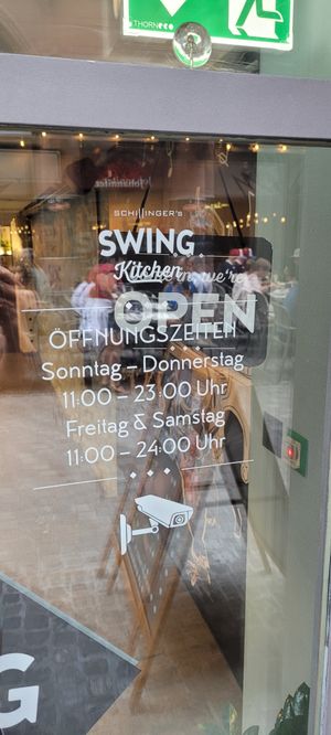  at Swing Kitchen in Zurich