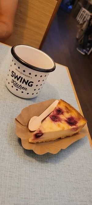 Veg. Cheesecake at Swing Kitchen in Zurich