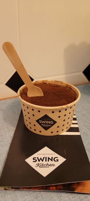 Veg. Tiramisu at Swing Kitchen in Zurich