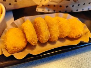 Golden Nuggets at Swing Kitchen in Zurich