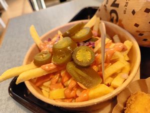 Hot Fries at Swing Kitchen in Zurich