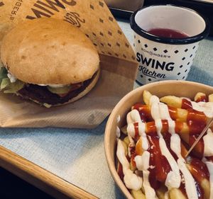   at Swing Kitchen in Zurich