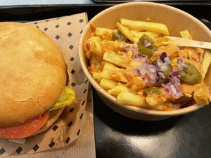 Zürich Burger  at Swing Kitchen in Zurich