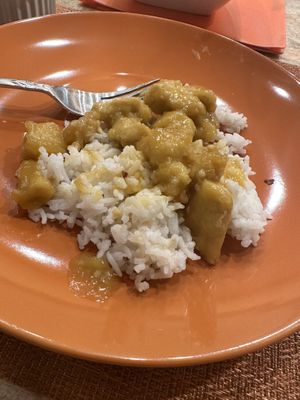 Orange Chick’n  at Salisbury House at Bethany Beach in Frankford