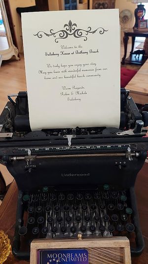 So many cool and sweet little touches at Salisbury House at Bethany Beach in Frankford