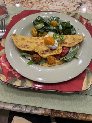  Vegan Omelette  at Salisbury House at Bethany Beach in Frankford