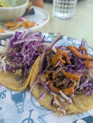 Tacos at Sanchez in Playa Del Carmen