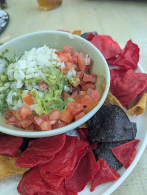 Guacamole at Sanchez in Playa Del Carmen