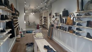 The new store looks great! at MooShoes in New York City