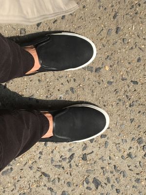 Comfy walking moo-shoes at MooShoes in New York City