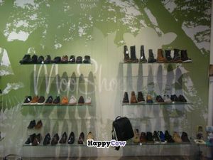 inside at MooShoes in New York City