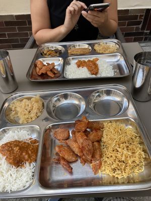 Plate at Dhaba Beas - Tynska in Prague