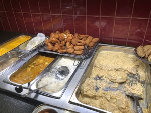 Buffet  at Dhaba Beas - Tynska in Prague