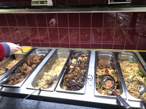 Buffet   at Dhaba Beas - Tynska in Prague