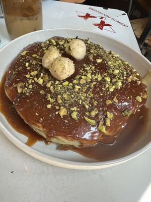 Salted Caramel Pancakes  at The Grey Dog - West Village in New York City