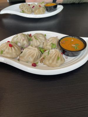 Vegan momos   at Momos in Liverpool