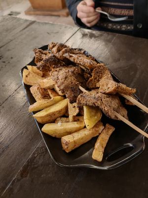 Mixed grill (but missing things out of stock) at SAMSARA in Lima