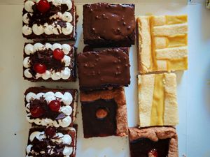 A slice of cake? 🙃 at Pastelleria Xeneize in Genoa