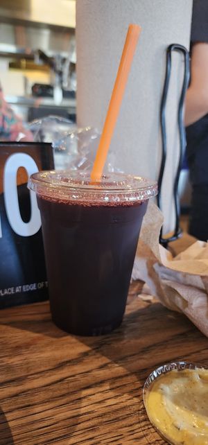 Hibiscus drink at Viva Chicken in St George