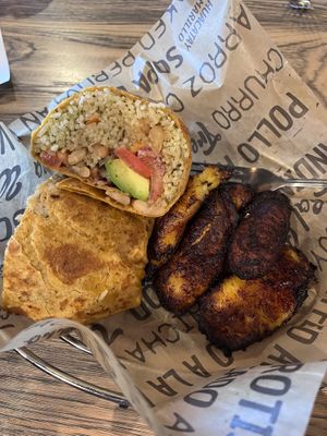 Incan burrito  at Viva Chicken in St George