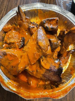 Seitan buffalo wings  at Paranormal Pop Ups in Bethlehem